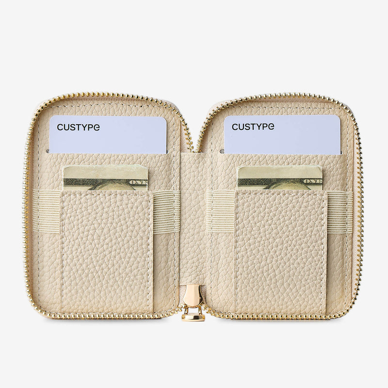 Embroidery Art- iPhone Wallet Case with Adjustable Crossbody Strap