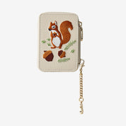Embroidery Art- iPhone Wallet Case with Adjustable Crossbody Strap