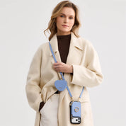 Heart Airpod Kit- Magnetic iPhone case with Strap & Stand