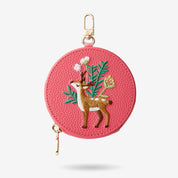 Embroidery Art- iPhone Wallet Case with Adjustable Crossbody Strap