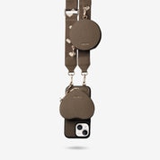 Morandi Grace Kit- Magnetic Crossbody Phone Case with Heart Pouch-Mobile Phone Cases-DETACHABLE WALLET & PHONE POUCH