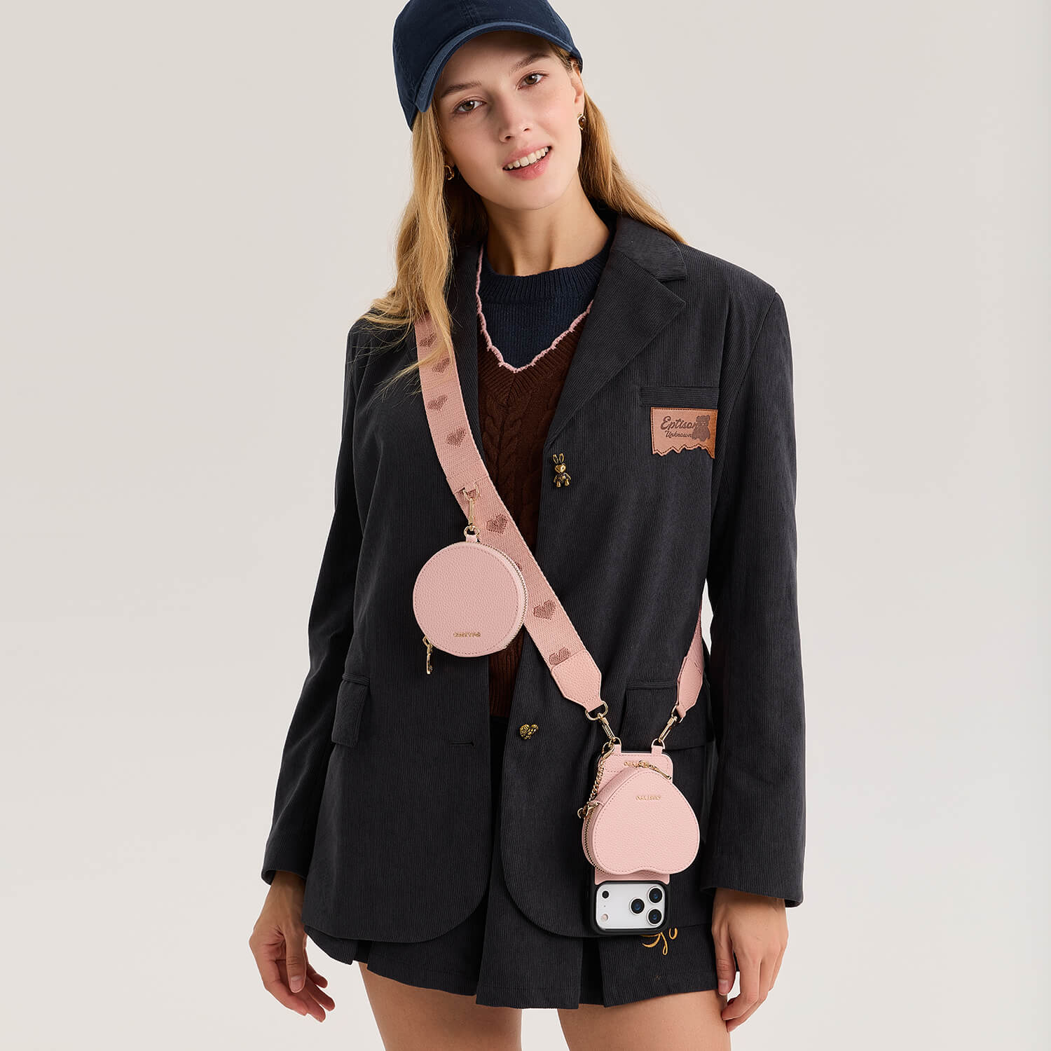 Custype iPhone 17シリーズ クロスボディケース（ウォレット内蔵）