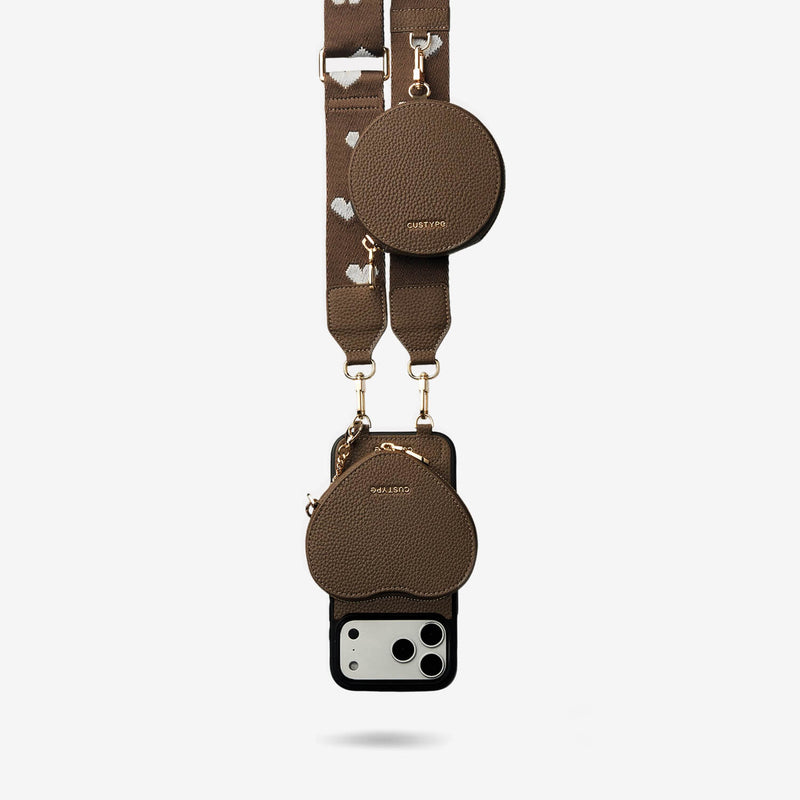 Women's crossbody phone case Leather iphone case crossbody