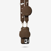 Leather iphone case crossbody