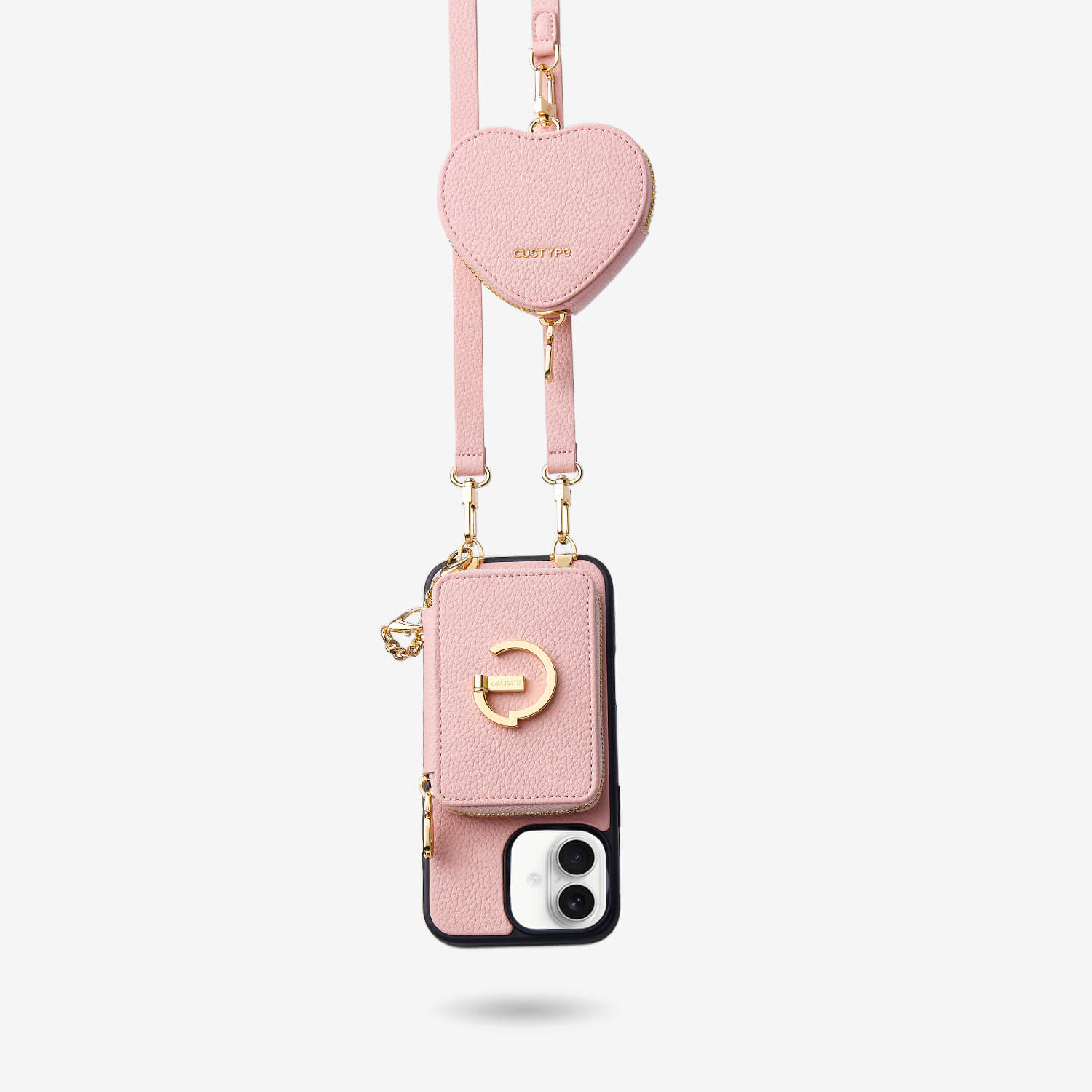 Heart Airpod Kit- Magnetic iPhone case with Strap & Stand