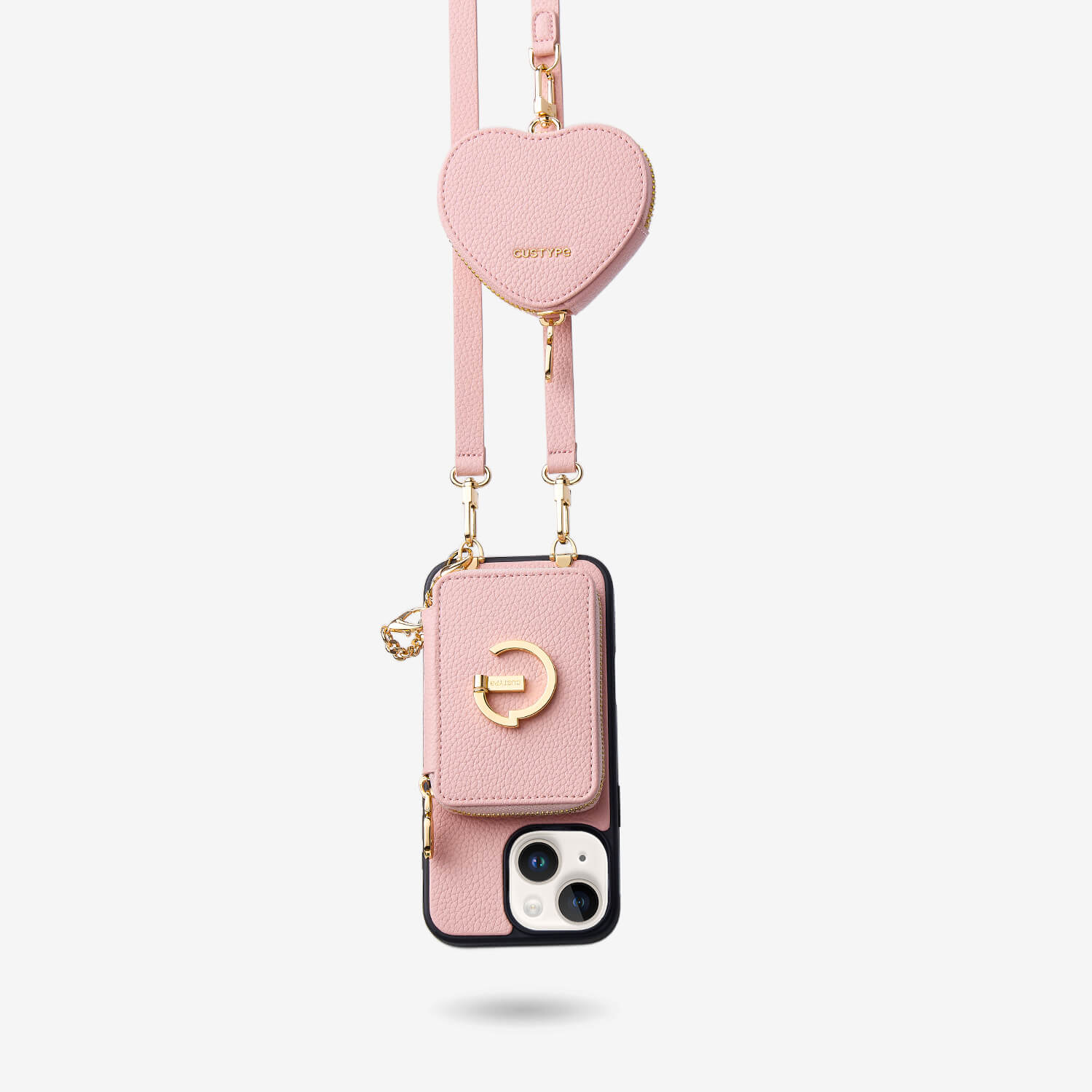 Heart Airpod Kit- Magnetic iPhone case with Strap & Stand