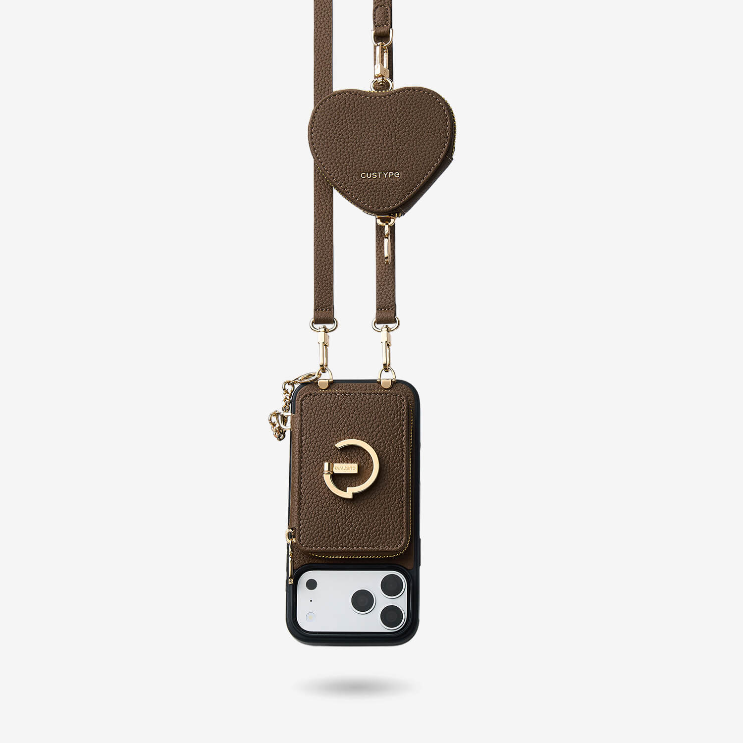 Heart Airpod Kit- Magnetic iPhone case with Strap & Stand