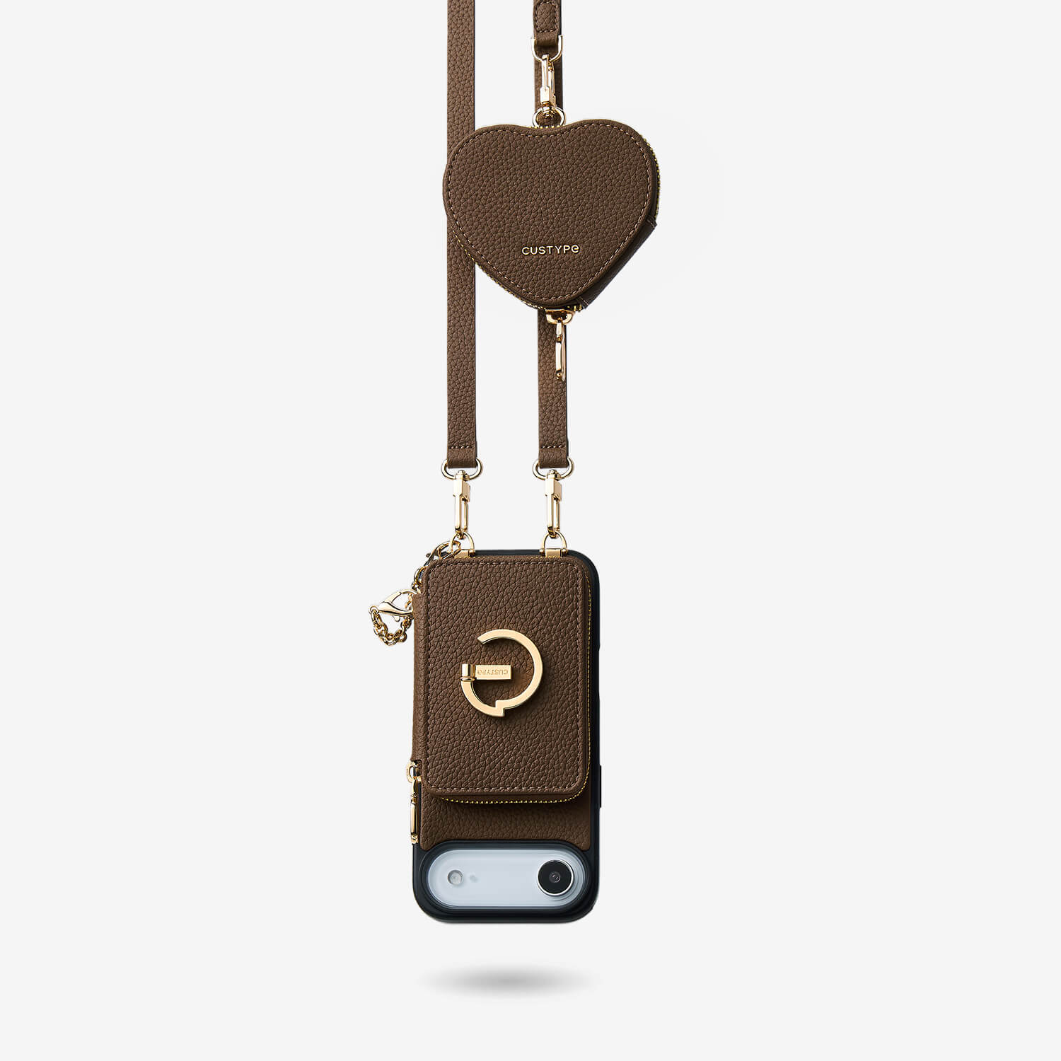 Heart Airpod Kit- Magnetic iPhone case with Strap & Stand
