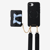 Flutter Flow- Magnetic Phone Case with Card Holder & Wide Strap