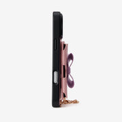 Flutter Flow- Magnetic Phone Case with Card Holder & Wide Strap