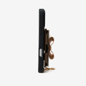 Flutter Flow- Magnetic Phone Case with Card Holder & Wide Strap