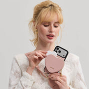 Morandi Grace Kit - マグネット式クロスボディケース（AirPods用ポーチ付き） - iPhone 15