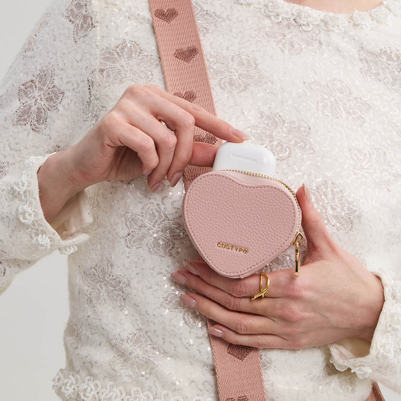 Morandi Grace Kit- Magnetic Phone Crossbody Case with Airpods Pouch-Mobile Phone Cases-Custype