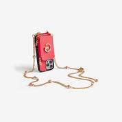 Candy Chain Kit- Magnetic Separable Wallet iPhone Case with Pearl Chain & Grip - iPhone 17 Pro Max