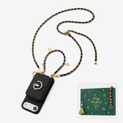 Crossbody Wallet Phone Case black