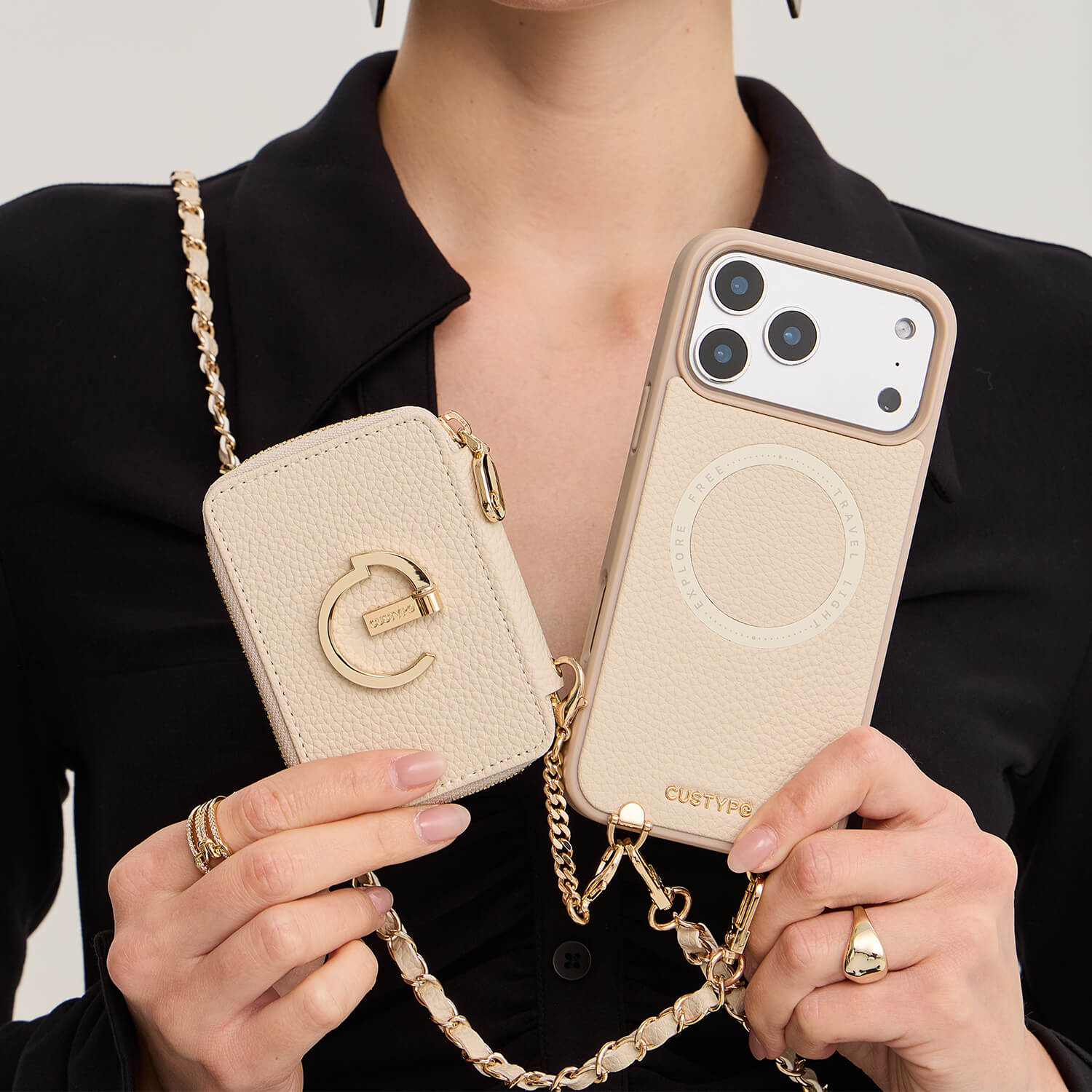 crossbody phone case With Card Holder