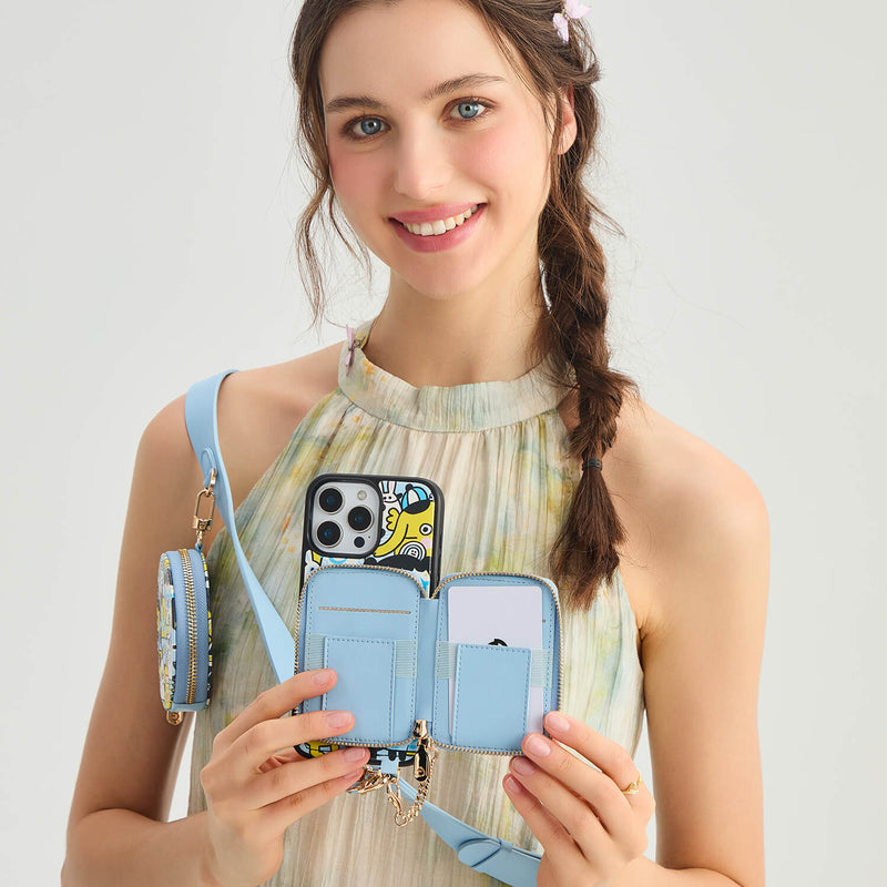 mobile cover with wallet