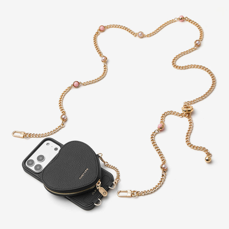 Heart Mate Kit- Lanyard Strap for iPhone Case with Magnetic Wallet-Mobile Phone Cases-DETACHABLE WALLET & WIRELESS CHARGING