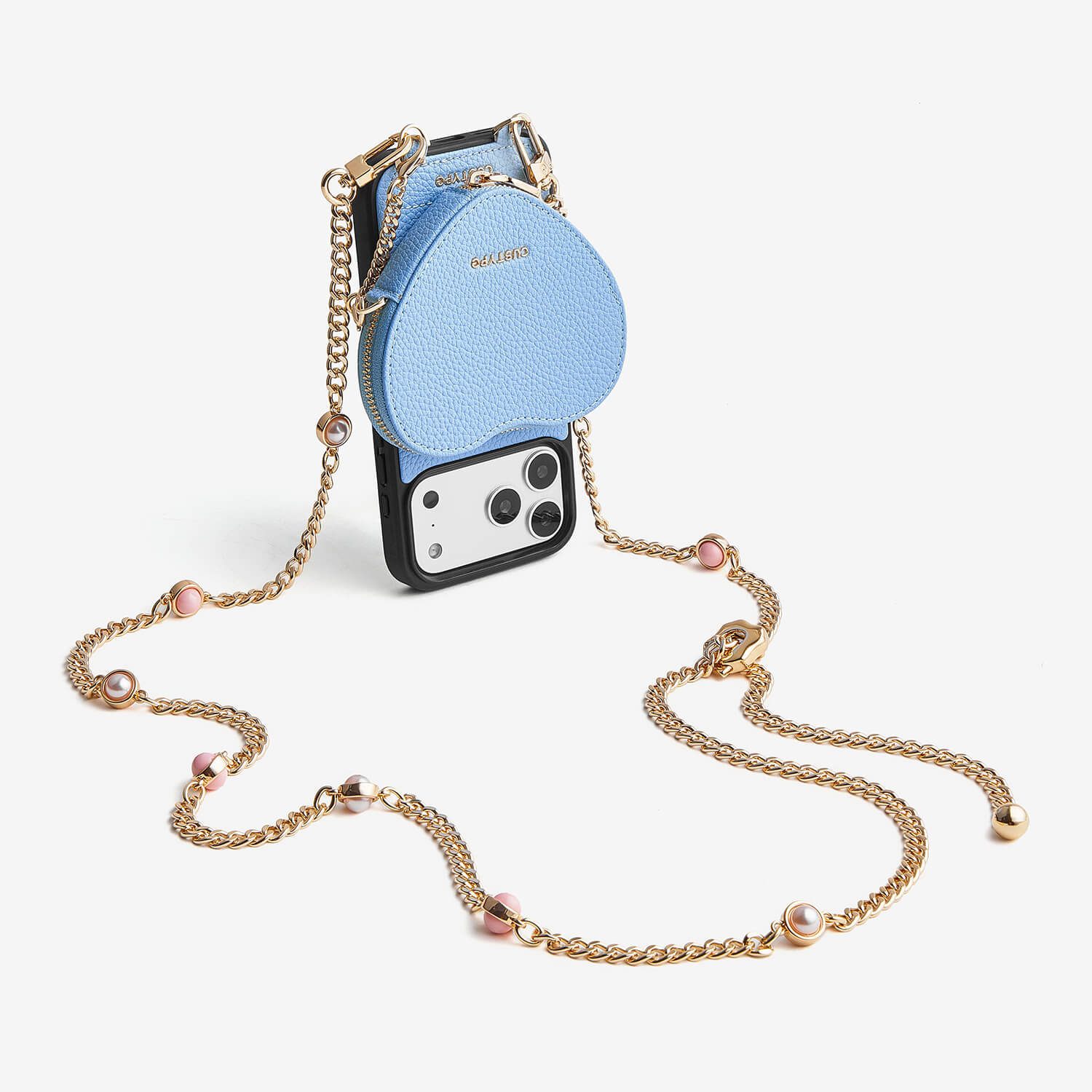 Heart Mate Kit- Lanyard Strap for iPhone Case with Magnetic Wallet-Mobile Phone Cases-DETACHABLE WALLET & WIRELESS CHARGING