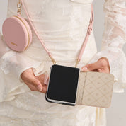 オリジナルデザインセット - iPhone Ultra MagSafe対応折りたたみケース｜ストラップ＆ポーチ付き