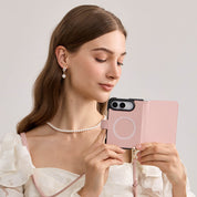 オリジナルデザインセット - iPhone Ultra MagSafe対応折りたたみケース｜ストラップ＆ポーチ付き