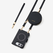 オリジナルデザインセット - iPhone Ultra MagSafe対応折りたたみケース｜ストラップ＆ポーチ付き