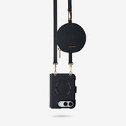 オリジナルデザインセット - iPhone Ultra MagSafe対応折りたたみケース｜ストラップ＆ポーチ付き
