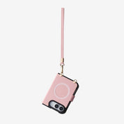 オリジナルデザインセット - iPhone Ultra MagSafe対応折りたたみケース｜ストラップ＆ポーチ付き