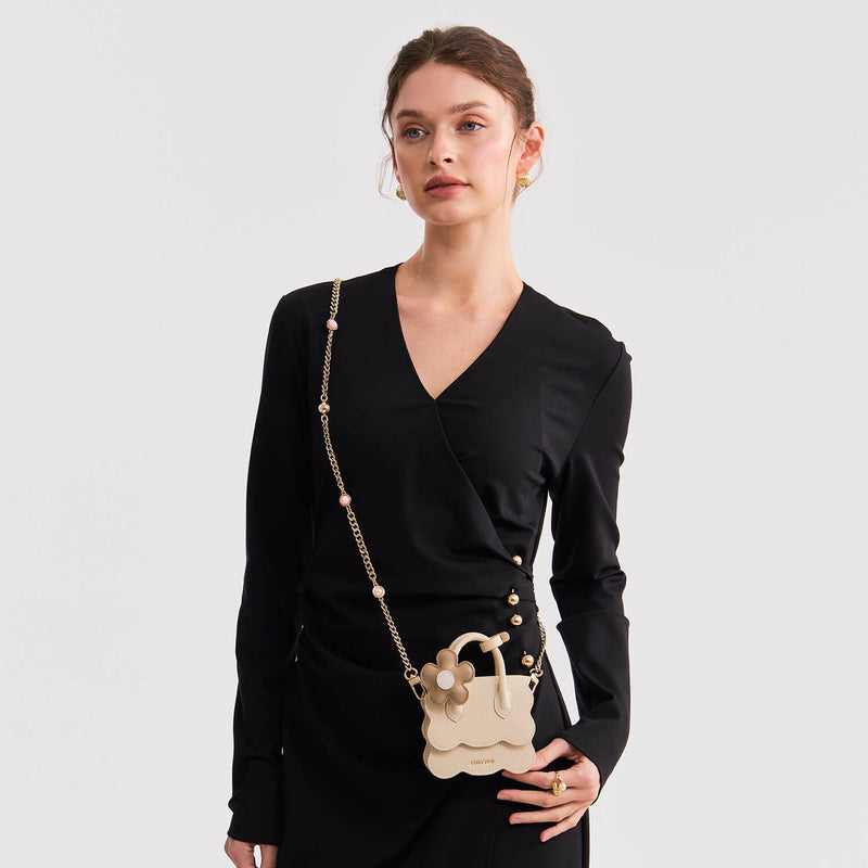 Mini Crossbody Bag with Chain-AirPods case-Custype