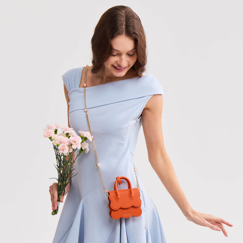 Mini Crossbody Bag with Chain-AirPods case-Custype