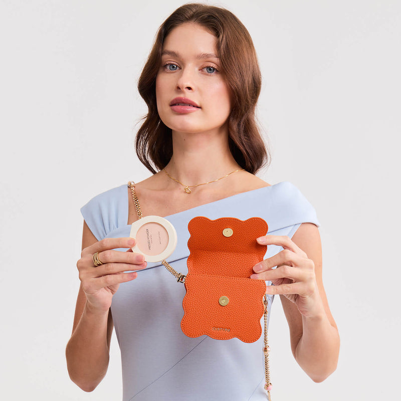 Mini Crossbody Bag with Chain-AirPods case-Custype
