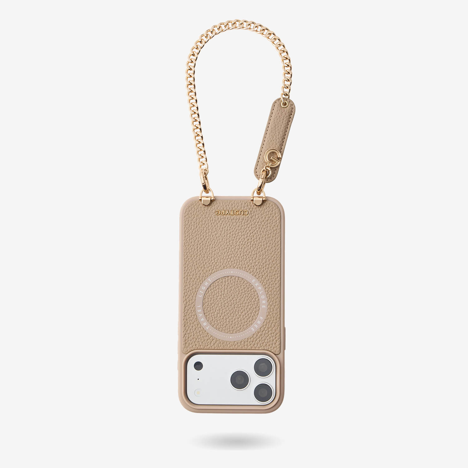 Minimal Style Kit- Personalised Wristlet Magnetic iPhone Case