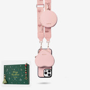 leather phone case with strap
