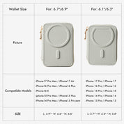 Morandi Grace Kit- Magnetic Card Holder Wallet for Phone-Mobile Phone Accessories-ZIPPER & WALLET