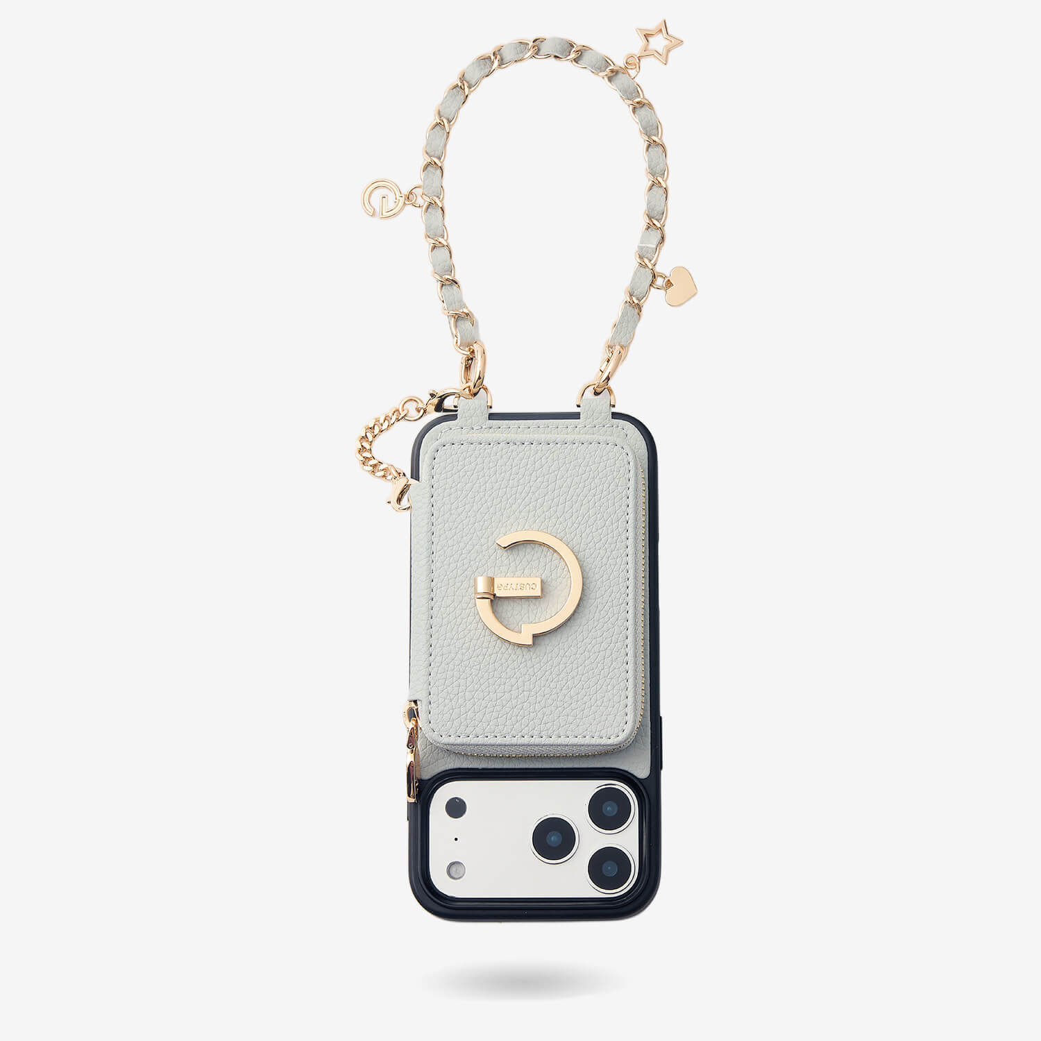 Morandi Grace Kit- Phone Case with Crossbody Strap & Magnetic-Mobile Phone Cases-DETACHABLE WALLET & WIRELESS CHARGING