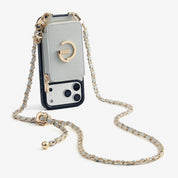 Morandi Grace Kit- Phone Case with Crossbody Strap & Magnetic-Mobile Phone Cases-DETACHABLE WALLET & WIRELESS CHARGING