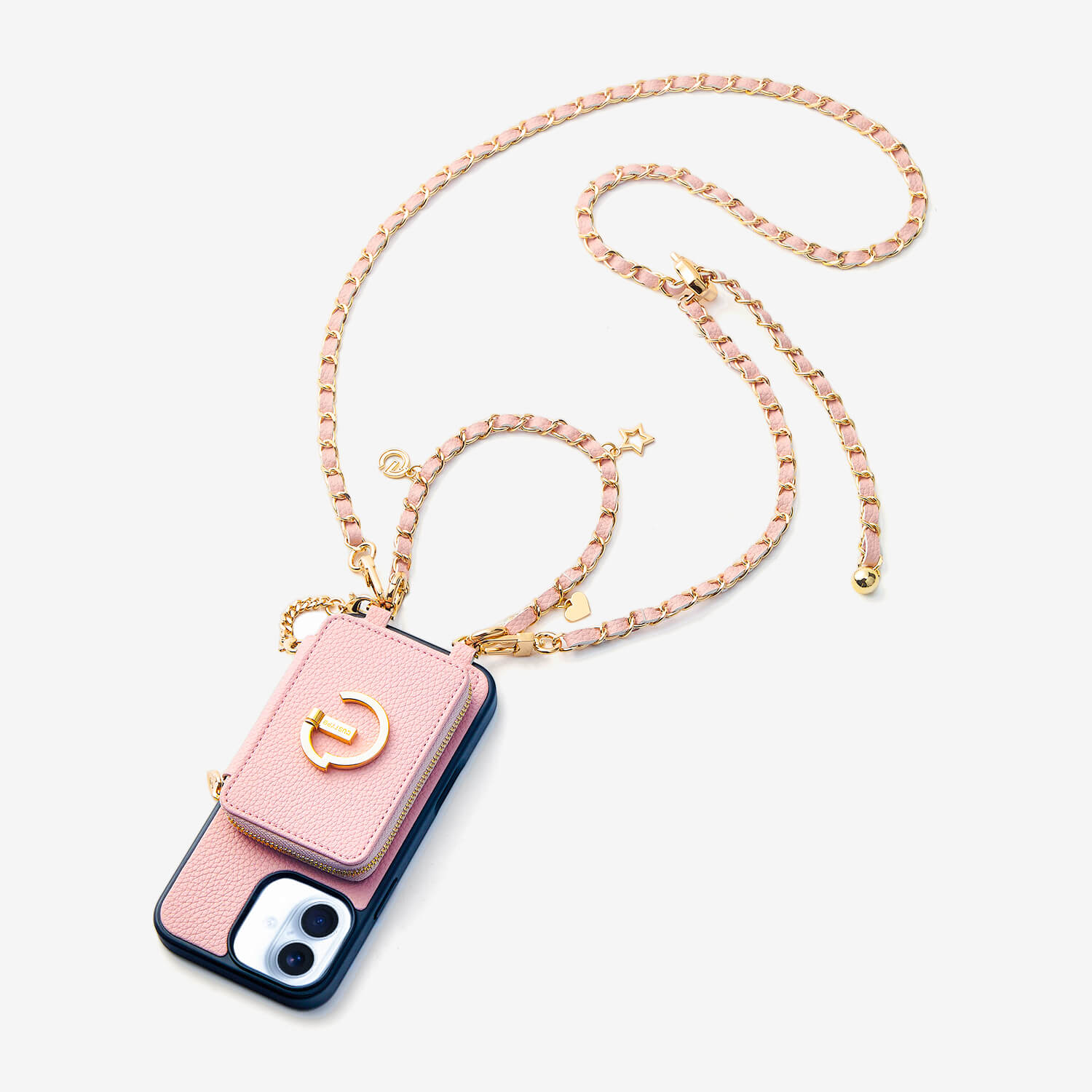 Morandi Grace Kit- Phone Case with Crossbody Strap & Magnetic-Mobile Phone Cases-DETACHABLE WALLET & WIRELESS CHARGING