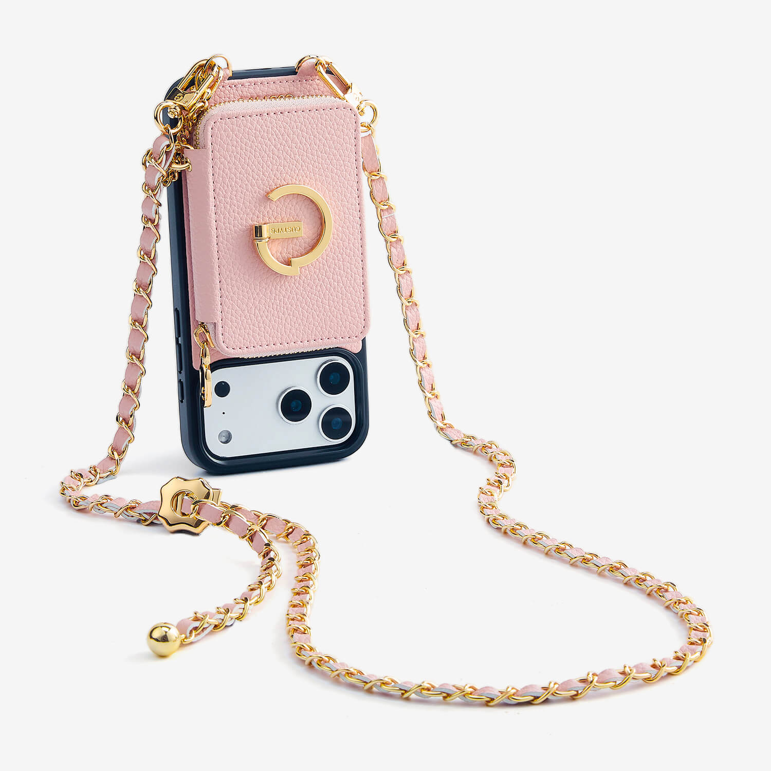 Morandi Grace Kit- Phone Case with Crossbody Strap & Magnetic-Mobile Phone Cases-DETACHABLE WALLET & WIRELESS CHARGING