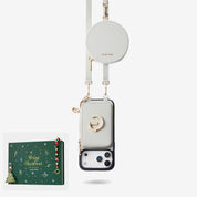 クリスマス限定キット - モランディ デタッチャブルウォレット付きショルダーストラップ iPhoneケース