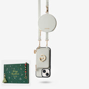 クリスマス限定キット - モランディ デタッチャブルウォレット付きショルダーストラップ iPhoneケース