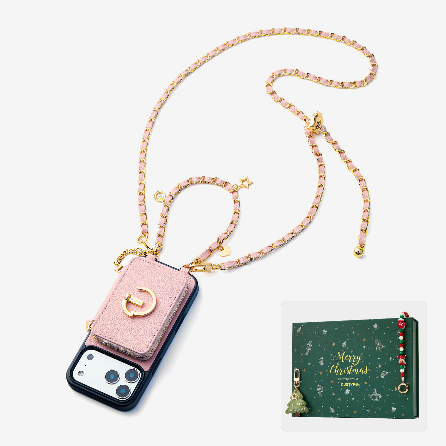 crossbody phone case With Card Holder iphone17pro max