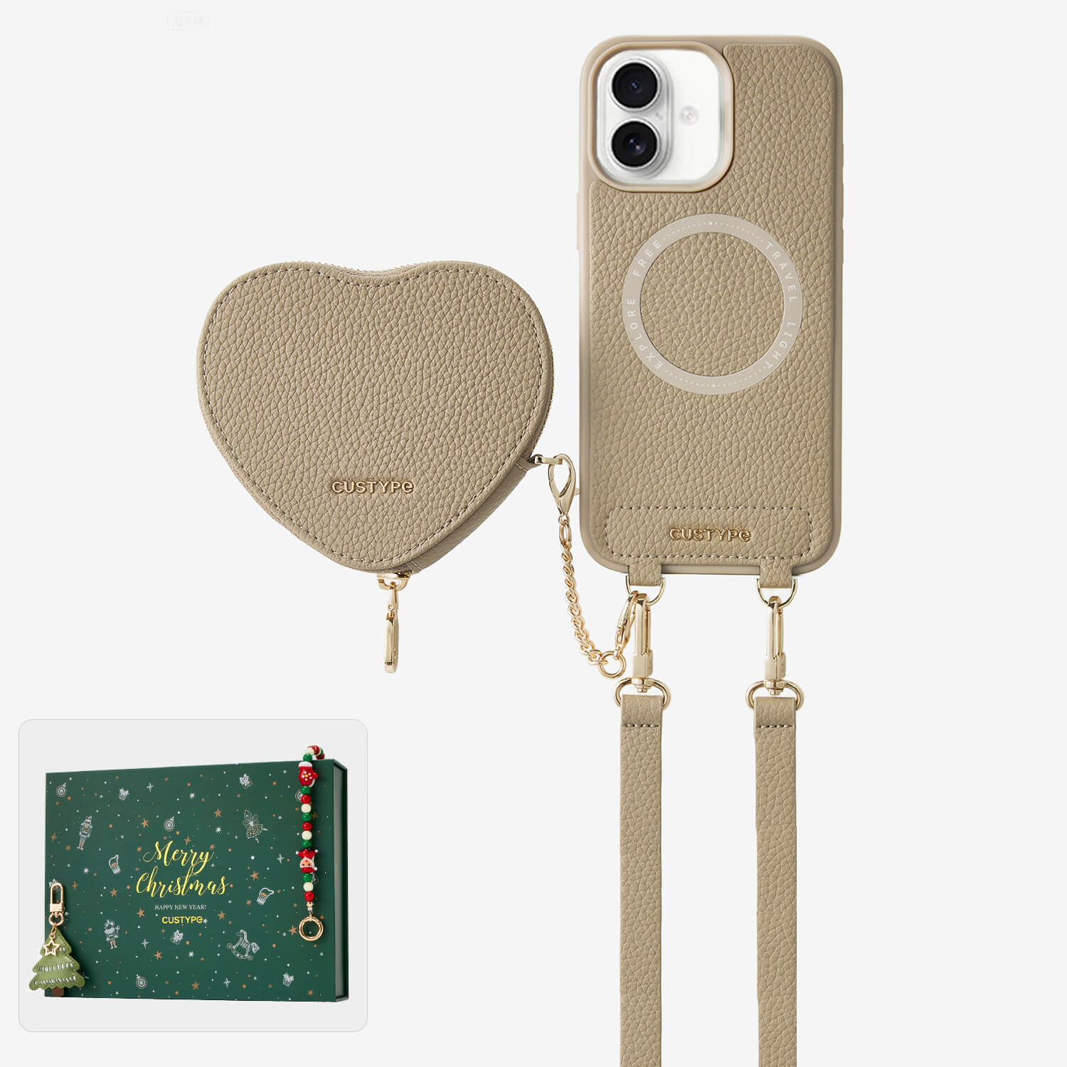 Crossbody phone case wallet iPhone 17
