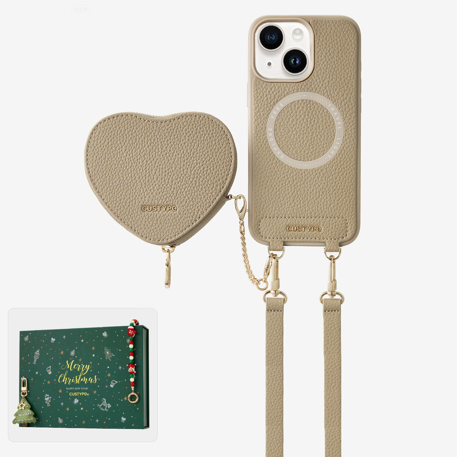 Crossbody phone case wallet
