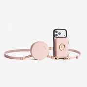 Morandi Grace Kit- Detachable Wallet Phone Case with Strap & Stand-Mobile Phone Cases-DETACHABLE WALLET & ROUND POUCH