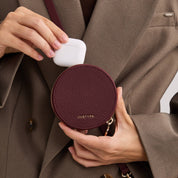 Original Design Set- Detachable Wireless Charging Crossbody Wallet Phone Case Round Pouch Set
