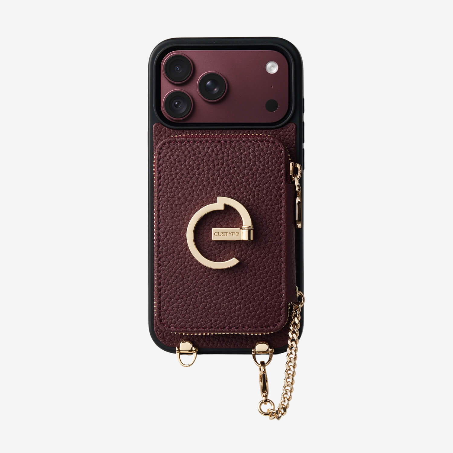 CUSTYPE　iPhone16promaxケース　新品 iPhone 16 Pro Maxケース（カードホルダー付き）：Custypeの究極の旅行
