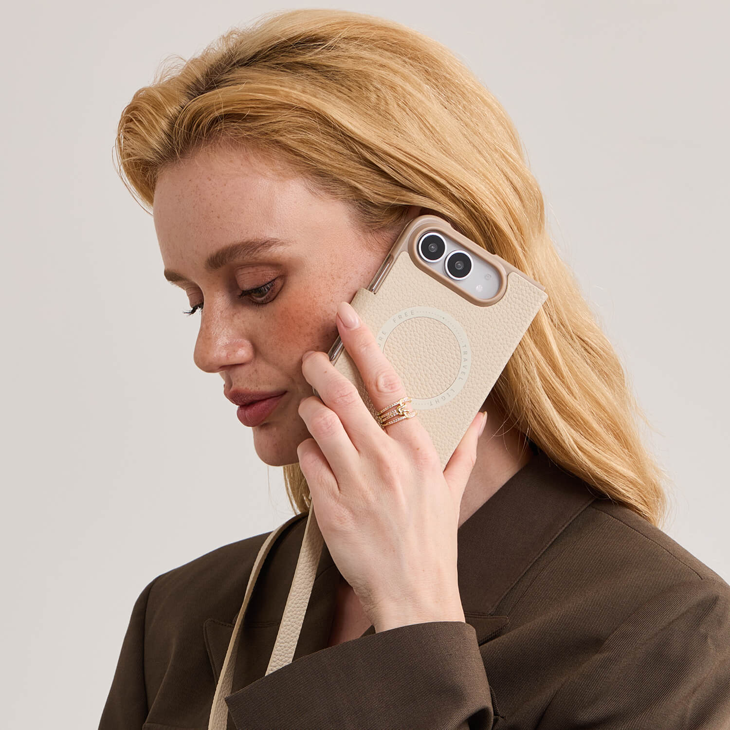 オリジナルデザインセット - iPhone Duo MagSafe対応クロスボディケース｜AirPodsポーチ付き