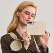 オリジナルデザインセット - iPhone Duo MagSafe対応ケース｜ワイドストラップ＆ポーチ付き
