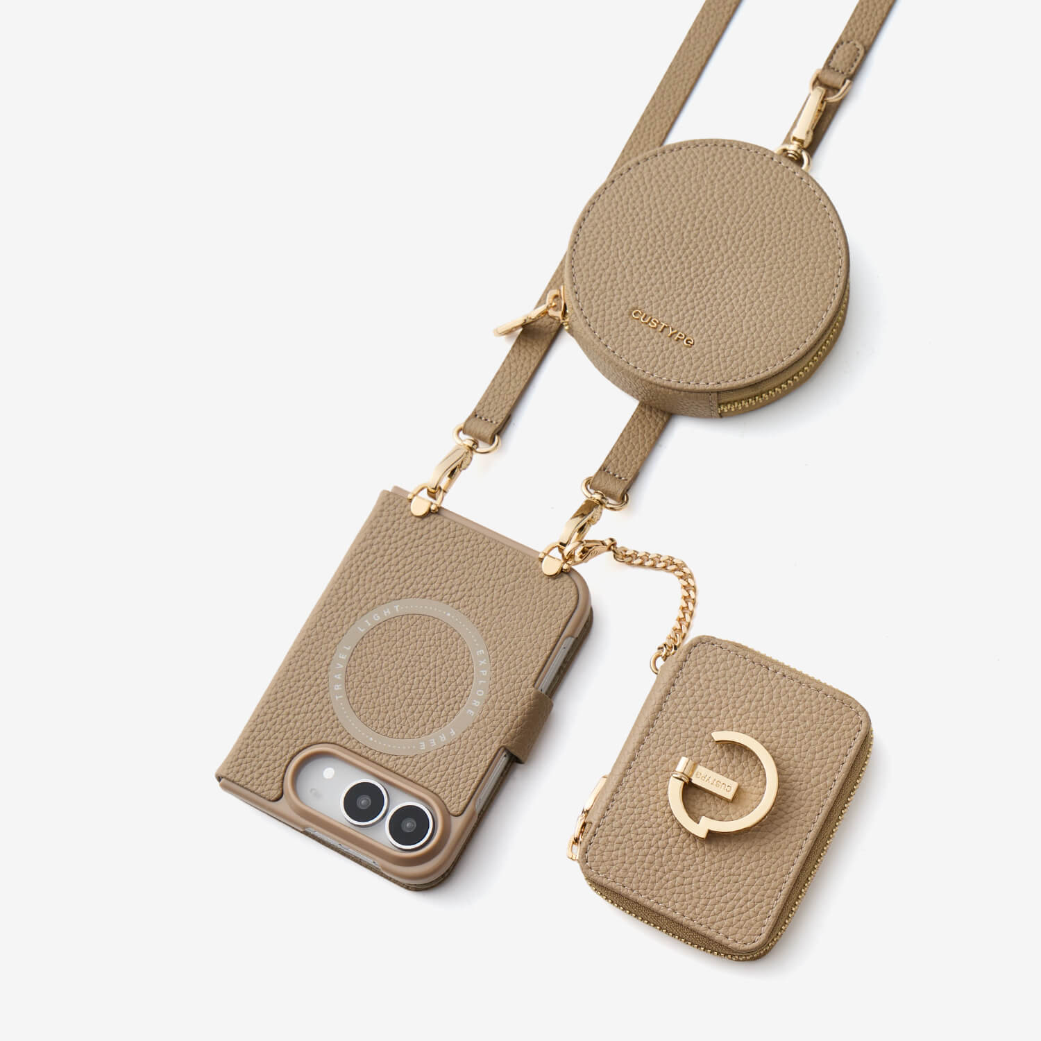 オリジナルデザインセット -iPhone Duo MagSafe対応ウォレットケース｜スタンド機能付き