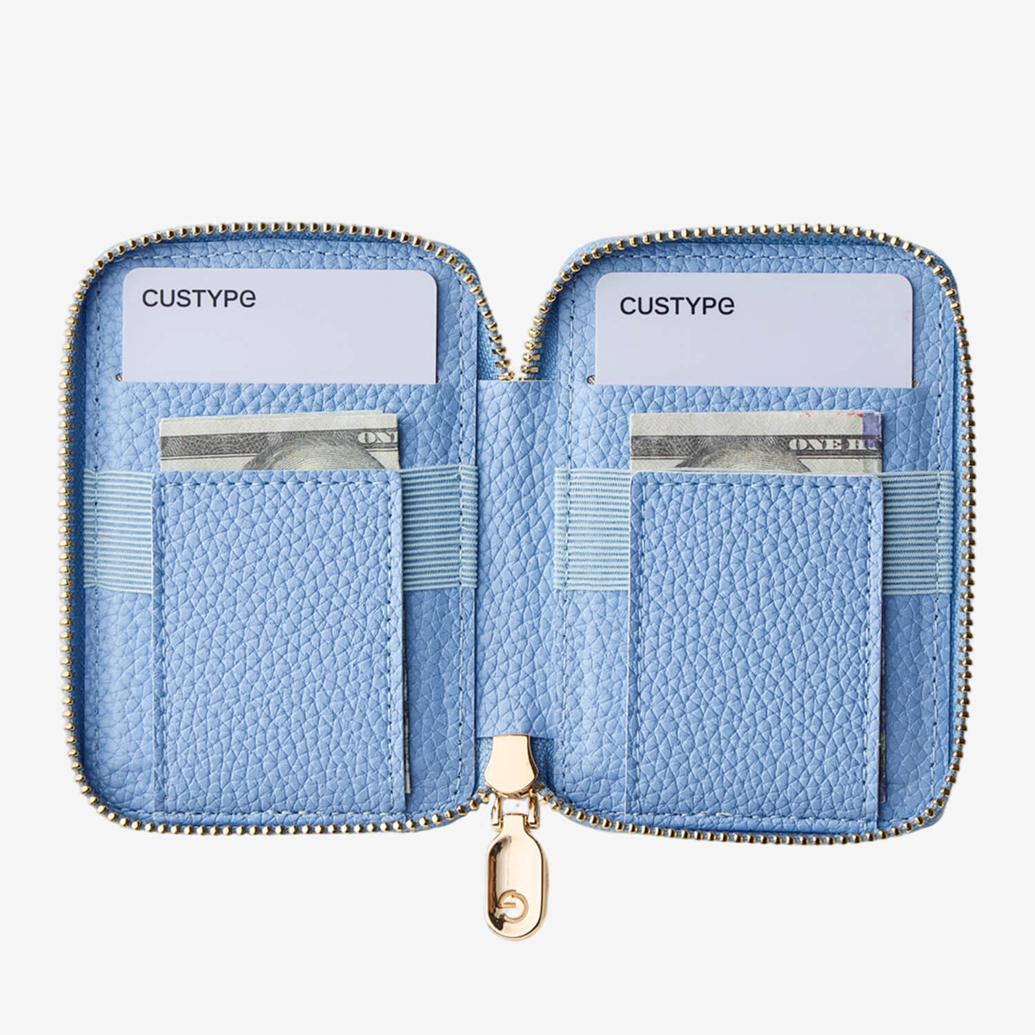 phone case with card holder Blue